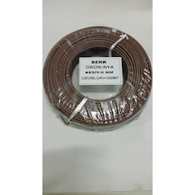 6 Mm Kahverengi Nya Kablo 100 Metre Tam Kesit Cca Kablo
