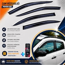 Peugeot 208 Mügen Cam Rüzgarlığı Abs Nikelajlı Krom Cam Rüzgarlığı 2012-2019 4 Lü + Ebrayn 150 Ml Koku