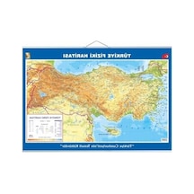 70x100 Cm Boyutunda Büyük Türkiye Haritası, Çift Taraflı Ve Askılı Tasarım 1000 x 1500 CM