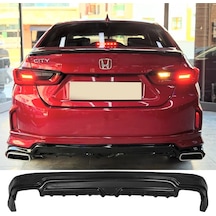 Honda City Arka Ek Plastik Siyah Difüzör 2022-2025 Arka-bodykit-ek-karlık
