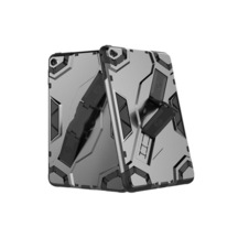 iPad Uyumlu Mini 2-3 Uyumlu Kılıf Zırh Tank Standlı Kapak - Siyah