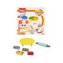 Crafy Hamur İşi Oyun Hamuru Seti 200 G 6 Parça 250 Gr