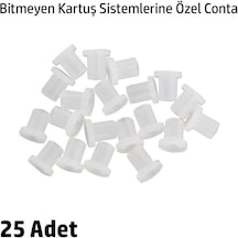 25 Adet Slikon Yüzük Bitmeyen Kartuş Sistemleri için Özel Conta
