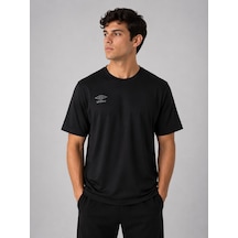 Umbro Season Erkek Siyah Pamuklu Spor Tişört Nf0150