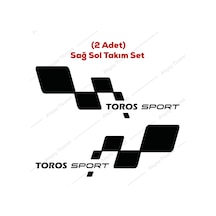 Renault Toros Sticker Toros Sticker Araç Sticke Toros Oto Sticker
