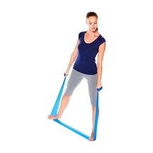 Mavi Pilates Bandı İle Egzersizlerinizi Geliştirin Açık Bej