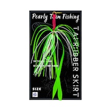 Pearly Team Fishing - Taı Rubber Skırt Yeşil - 929459030