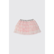 Panço Kız Bebek Ekru Tütü Etek Krem 2611GK13021