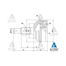 Maher Aks Kafası Dış Accord 98 Absli 28x64x32 44014-s1a-e00