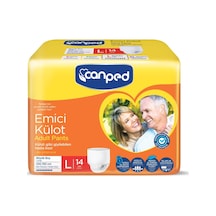 Canped Emici Külot Pants Hasta Yetişkin Bezi L - Büyük - Large 14 L