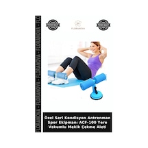 Özel Seri Kondisyon Antrenman Spor Ekipmanı Acf-100 Yere Vakumlu Mekik Çekme Aleti
