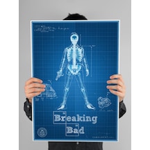 Breaking Bad Poster 60x90cm Afiş - Kalın Poster Kağıdı Dijital Baskı