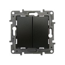 Legrand Salbei Serisi Antrasit Renk Komütatör 10A - 767306 Legrand Salbei Serisi Antrasit Renk Komütatör 10A - 767306
