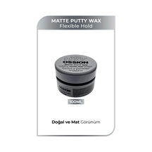 Morfose Ossion Flexible Hold Putty Kremsi Mat Wax 100 Ml