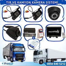 Tır ve Kamyonlar için Uzaktan İzlemeli 4 Kameralı 320 GB Harddis