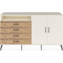 Arges Konsol 3 Raflı 4 Çekmeceli 2 Kapaklı 176x30x99 Aytaşı-aytaş Aytaşı-aytaşı/çam