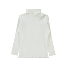 Civil Girls Boğazlı 2-5 Yaş Sweatshirt Ekru