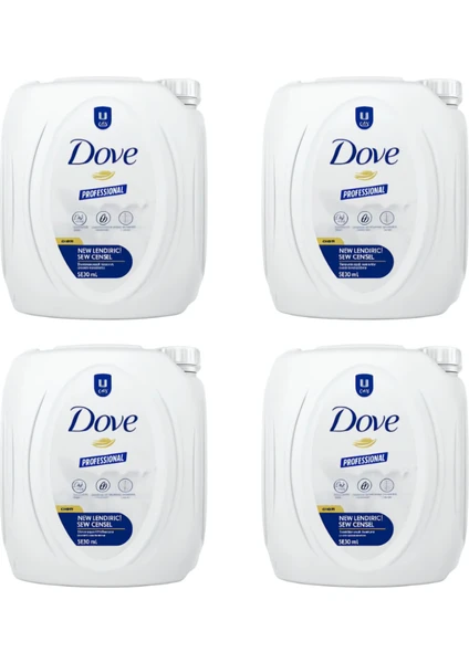 Dove Sıvı Sabun 3.2 Lt Profesyonel 4 Adet