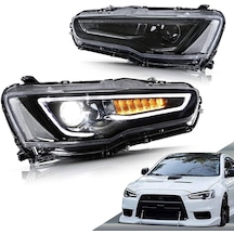 Mitsubishi Lancer 2009.2010.2011.2012 Uyumlu Audi Dizayn Led Far