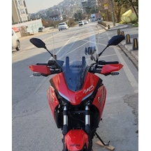 Motocam Yamaha Tracer 700 Ön Cam 2021-2026 Model 59cm Şeffaf Renkli 4mm Uzun