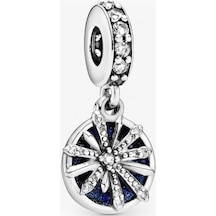 Nur Silver 'the Best İs Yet To Come' Yazılı Sallantılı Gümüş Charm Nur-bl00242