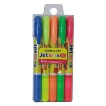 Donga Jel Fosforlu Kalem Jet Stick 5 Li Poşet