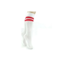 Kız Çocuk 2 Şeritli Diz Altı Çorap