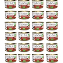 Schesir Ton Ve Barbun Balıklı Jöleli Tamamlayıcı Kedi Konservesi 70 Gr. X 24 Adet