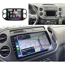 Volkswagen Tiguan Android Gps Carplay 8+256 Gb Kamera + Çerçeve 2007-2015 Yazılımsal 9"
