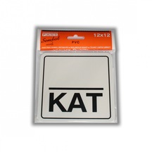 Kat No: Yönlendirme İşareti 12X12 Cm Foam Pvc Sembol Kat No