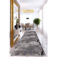 Füme Kaymaz Vintage Kesme Rulo Özel Ölçülü Yolluk Ar366n11