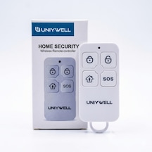 Uniywell Yk-11km Kablosuz Akıllı Alarm Kumandası - Sos Ve Panik Butonu Destekli, Ev Güvenlik Sistemleri Için Uzaktan Kumanda