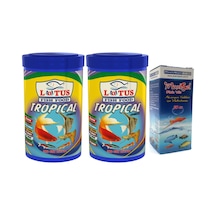 Lotus Tropical 2x250ml Lepistes Moli Akvaryum Balık Yemi