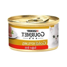 Kıyılmış Sığır Etli Kedi Konservesi, 85 G X 12 Adet