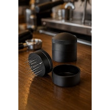51 Mm Espresso Makinası Needle Kahve Karıştırma İğnesi Espresso İğnesi Mt266 Siyah
