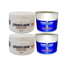 Hbpavm Çörek Otu Kremi Xl Boy Krem 2x200 Ml+painclass Kuyruk Yağı 2x100 Ml Kremi