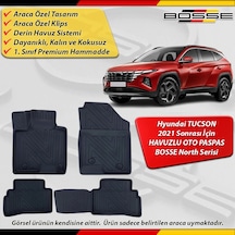 Hyundai Tucson Paspas Araca Özel 2021 Ve Sonrası Derin Havuzlu Paspas Bosse North Serisi