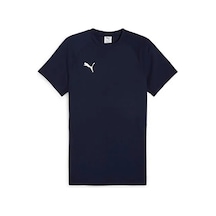 Puma Teamevostripe Tee Erkek Günlük Tişört 65995306 Lacivert Lacivert