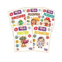 Boyama Zamanı Etkinlikli Kolay Boyama 5 Kitap
