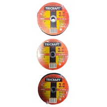 Tricraft Metal Kesici Taş 30 Adet 180x3 X22.23mm