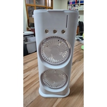 Doner Baslıklı B.boy Buharlı Ikılı Fan Isıklı Kuma