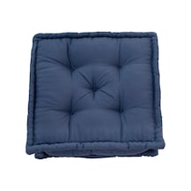 Fransız Minder - 60x60 Balkon Ve Bahçe İdeal Yer Minderi Lacivert