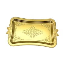 Kurdele Gold Sunum Tepsi Plastik 4434