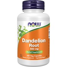 Now Foods Dandelion Root 500 Mg 100 Veg Capsules Usa Menşeii Dmmedicineden Orijinal