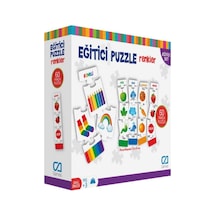 +3 Yaş Renkler 60 Parça Eğitici Puzzle 5029 (Ca Games)
