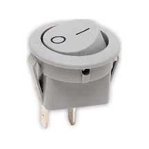 Aç Kapa Anahtar Ledli Iki Ayak Gri 12V Kw1-21-22-29 3 Adet