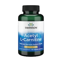 Takviye Swanson Nutrition Acetyl L-carnitine 500 Mg 100 Kapsül Gıda Takviye