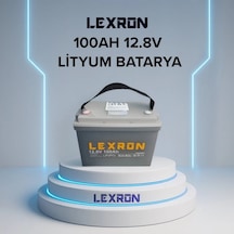 Lexron 12.8v 100ah Lityum Batarya