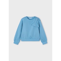Mayoral Kız Çocuk Sweatshirt mavi