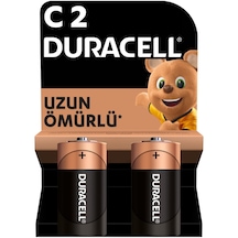 Duracell 1.5V LR14/Mn1400 Alkalin Orta Boy C Pil 2'li